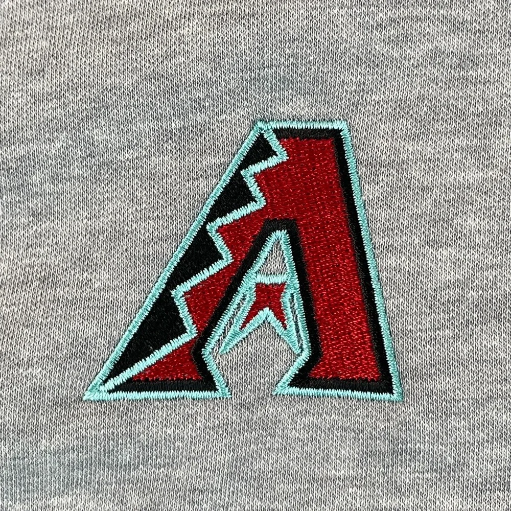 Travis Mathew x Arizona Diamondbacks Upgraded 1/4 Zip Golf‎ Pullover Men XL Grey